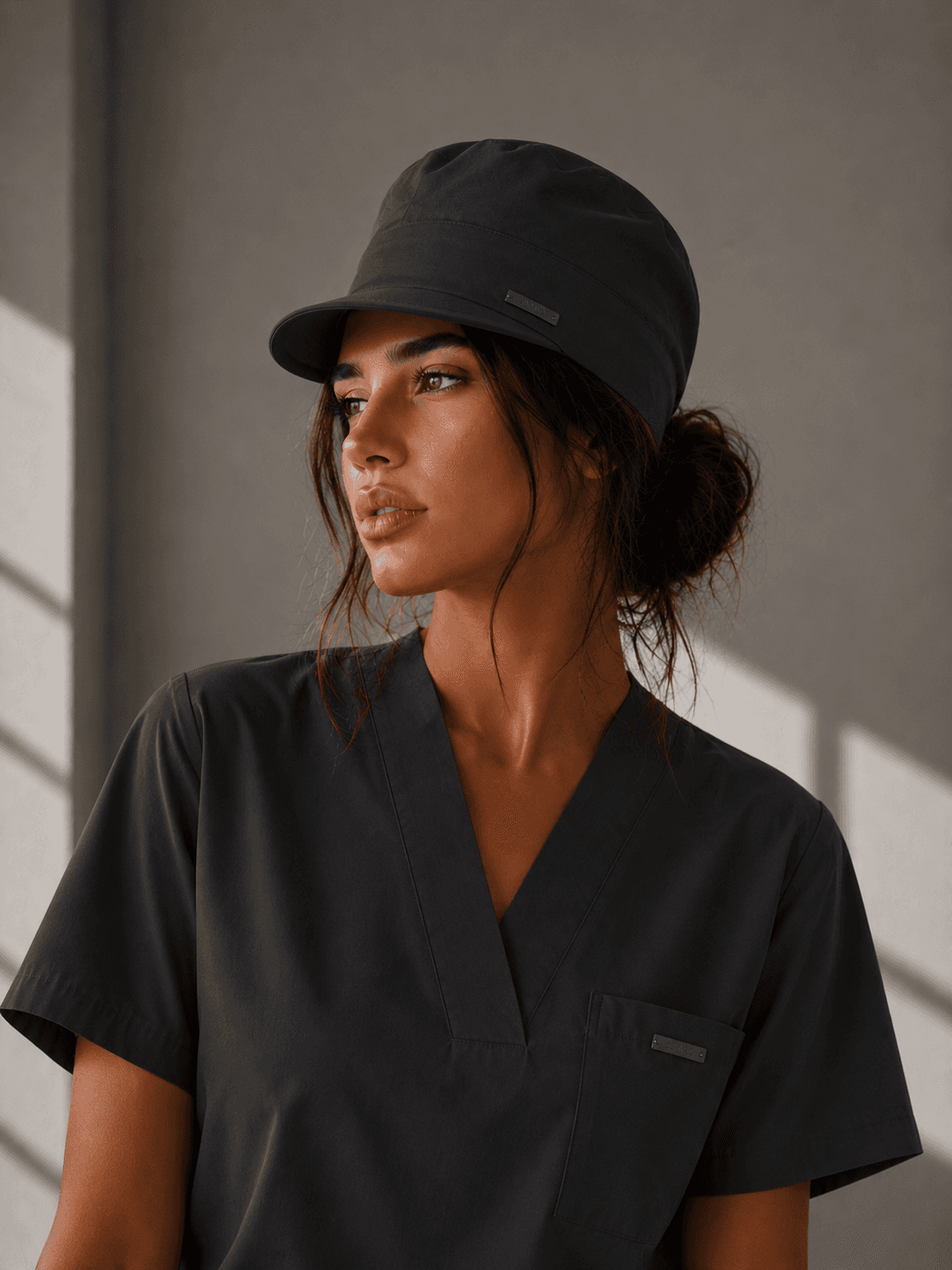 Cadet Scrub Cap — Charcoal